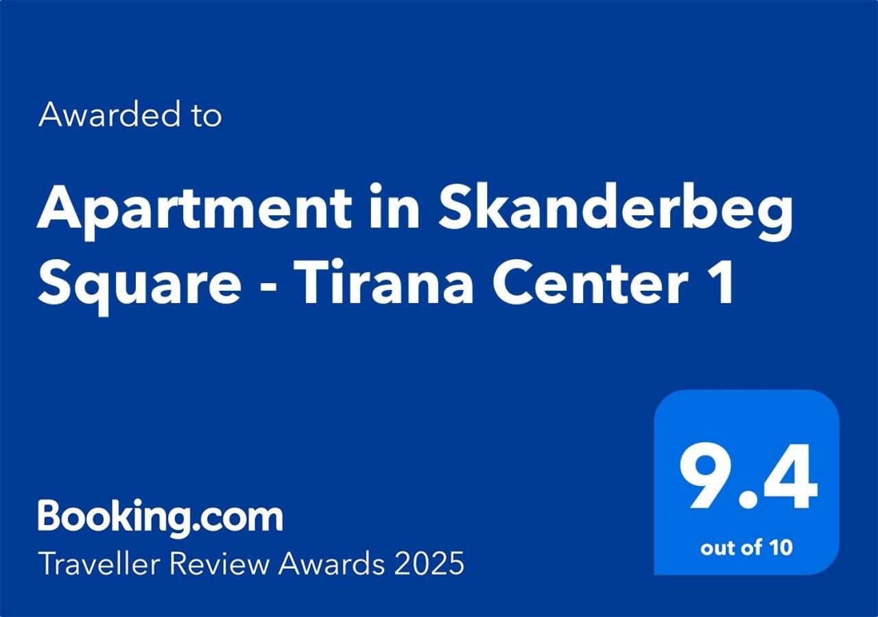 Apartment In Skanderbeg Square - Tirana Center 1 Exterior foto